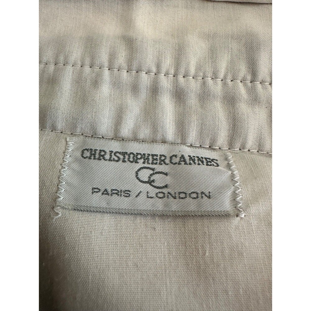 Christopher Cannes Paris/London 34 X 31 men's black dress pants - Picture 8 of 8